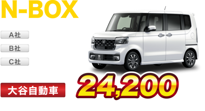 N-BOX24,200円